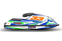 Kit Autocollants compatible avec per Yamaha SuperJet 2008 - 2020 - MXPKAD14817