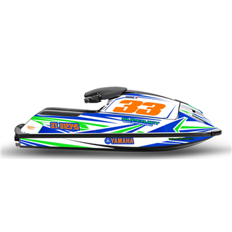 Kit adesivi compatibile con per Yamaha SuperJet 2008 - 2020 - MXPKAD14817