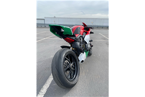 Carenage Racing Peint Ducati Panigale V4 V4S 2020 - 2021 de Pare-bouee coque Neoprene + crochets rapide - MXPCRV12858