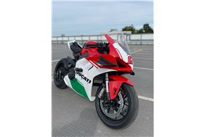 Painted Race Fairings Ducati Panigale V4 V4S 2020 - 2021 with back seat Neoprene seat + screws, fasteners - MXPCRV12858