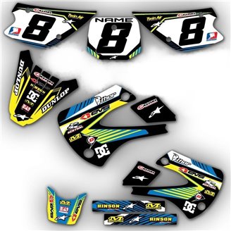 Kit Autocollants compatible avec per COBRA CX 65 2007 - 2021 - MXPKAD14837