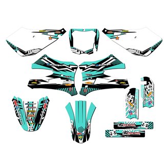 Kit adesivi compatibile con per COBRA CX 50 SR 2012 - 2020 - MXPKAD14838