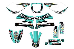 Kit adesivi compatibile con per COBRA CX 50 SR 2012 - 2020 - MXPKAD14838