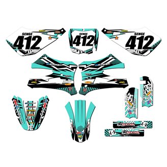 Aufkleber Satz kompatibel mit per COBRA CX 50 SR 2012 - 2020 - MXPKAD14838