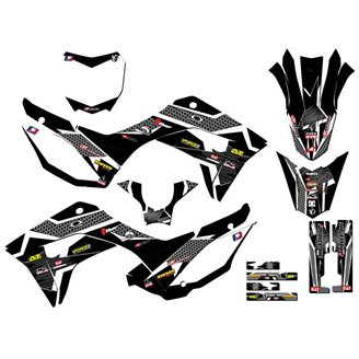 Aufkleber Satz kompatibel mit per HONDA CRF 110F 2019 - 2021 - MXPKAD14852