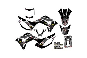 Kit Autocollants compatible avec per HONDA CRF 110F 2019 - 2021 - MXPKAD14852