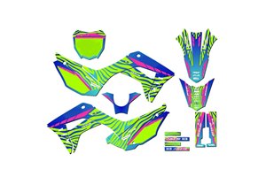 Kit adesivi compatibile con per HONDA CRF 110F 2019 - 2021 - MXPKAD15006