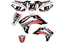 Aufkleber Satz kompatibel mit per HONDA CRF 125 F 2013 - 2018 - MXPKAD15008