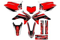 Kit Autocollants compatible avec per HONDA CRF 230F BIKER 2019 - MXPKAD14860