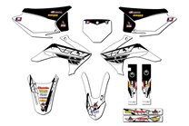 Sticker set compatible with per HONDA CRF 230F BIKER 2019 - MXPKAD14860