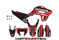 Sticker set compatible with per HONDA CRF 250 300 RALLY 2021 - MXPKAD15027
