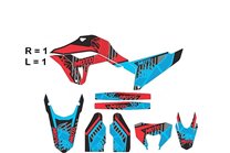 Sticker set compatible with per HONDA CRF 250 300 RALLY 2021 - MXPKAD15029