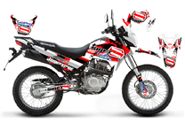 Sticker set compatible with per HONDA XR 150 L 2016 - MXPKAD15032