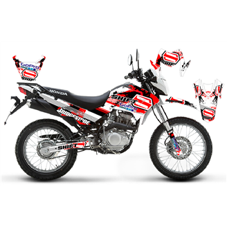 Sticker set compatible with per HONDA XR 150 L 2016 - MXPKAD15032