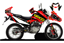 Sticker set compatible with per HONDA XR 150 L 2016 - MXPKAD15035