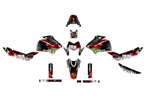 Sticker set compatible with per HONDA XR 150 L 2016 - MXPKAD15039