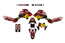 Sticker set compatible with per HONDA XR 150 L 2016 - MXPKAD15041