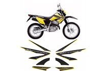 Sticker set compatible with per HONDA XR 190L 2019 - 2020 - MXPKAD14867