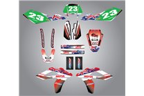 Kit de pegatinas compatible con per HUSQVARNA WR 125 2008 - 2013 - MXPKAD14886