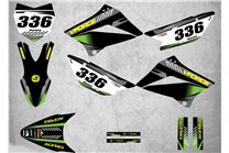 Aufkleber Satz kompatibel mit per KAWASAKI KLX 110 2010 - 2020 - MXPKAD15082