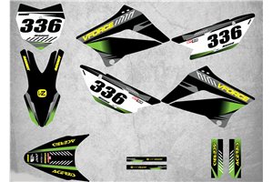 Kit de pegatinas compatible con per KAWASAKI KLX 110 2010 - 2020 - MXPKAD15082