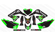 Sticker set compatible with per KAWASAKI KLX 150 2013 - 2015 - MXPKAD14895