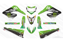 Sticker set compatible with per KAWASAKI KLX 150 2013 - 2015 - MXPKAD15086