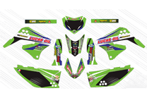 Sticker set compatible with per KAWASAKI KLX 150 2013 - 2015 - MXPKAD15088