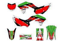Aufkleber Satz kompatibel mit per KAWASAKI KLX 230 230R 2020 - 2022 - MXPKAD14898