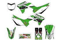 Kit Autocollants compatible avec per KAWASAKI KLX 230 230R 2020 - 2022 - MXPKAD15095