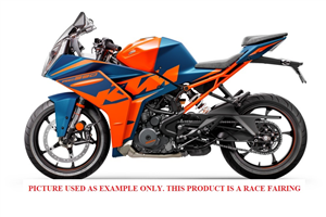 Painted Race Fairings KTM RC 390 2022 - 2023 - MXPCRV15110