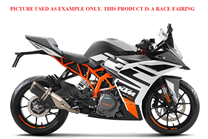 Lackierte Rennverkleidung Kawasaki KTM RC 390 2022 - 2023 - MXPCRV15112