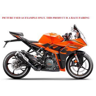 Lackierte Rennverkleidung KTM RC 390 2022 - 2023 - MXPCRV15114
