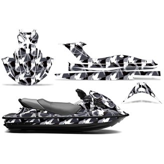 Sticker set compatible with per Kawasaki STX 15F 2017 - MXPKAD14937