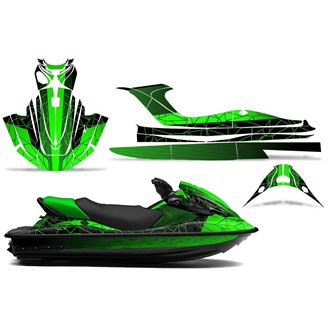 Sticker set compatible with per Kawasaki STX 15F 2017 - MXPKAD14937