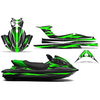 Kit Autocollants compatible avec per Kawasaki STX 15F 2017 - MXPKAD15121