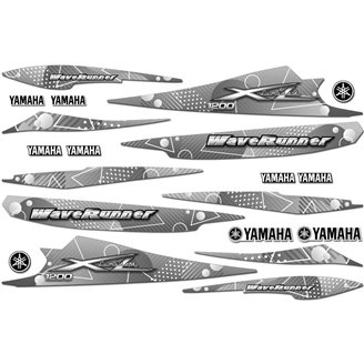 Aufkleber Satz kompatibel mit per Yamaha XL 1200 1999 - 2001 - MXPKAD15140