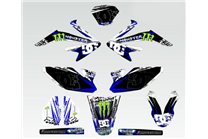 Sticker set compatible with per HM 50 DERAPAGE 2010 - 2016 - MXPKAD13609