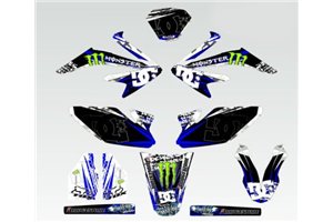 Kit de pegatinas compatible con per HM 50 DERAPAGE 2010 - 2016 - MXPKAD13609