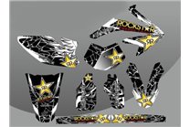 Aufkleber Satz kompatibel mit per HM 50 DERAPAGE 2010 - 2016 - MXPKAD15147