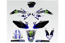 Kit adesivi compatibile con per HM 125 DERAPAGE 2T 2010 - 2016 - MXPKAD15150