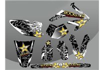 Kit Autocollants compatible avec per HM 125 DERAPAGE 4T 2010 - 2016 - MXPKAD13611