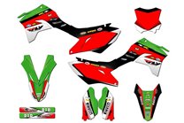 Kit Autocollants compatible avec per KAWASAKI KLX 300 R 2020 - 2022 - MXPKAD14901