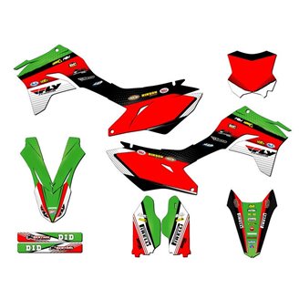 Kit adesivi compatibile con per KAWASAKI KLX 300 R 2020 - 2022 - MXPKAD14901