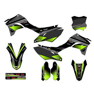 Kit adesivi compatibile con per KAWASAKI KLX 300 R 2020 - 2022 - MXPKAD14901