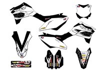 Kit adesivi compatibile con per KAWASAKI KLX 300 R 2020 - 2022 - MXPKAD15156