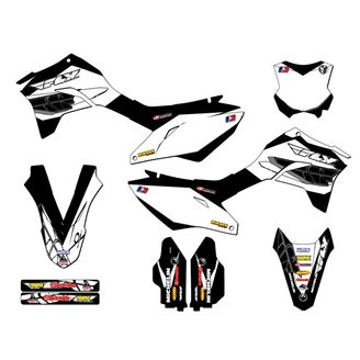 Kit de pegatinas compatible con per KAWASAKI KLX 300 R 2020 - 2022 - MXPKAD15156
