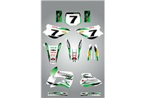 Sticker set compatible with per KAWASAKI KX 80 1998 - 2004 - MXPKAD14889