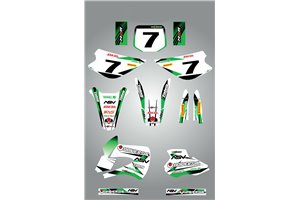 Sticker set compatible with per KAWASAKI KX 80 1998 - 2004 - MXPKAD14889