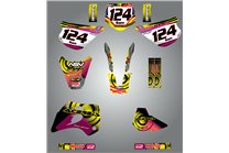 Sticker set compatible with per KAWASAKI KX 80 1998 - 2004 - MXPKAD15162